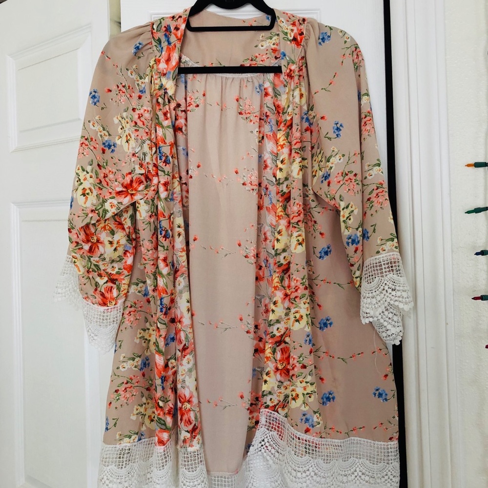 Floral Kimono